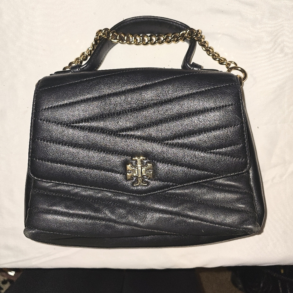 Tory Burch Chevron Hand Bag